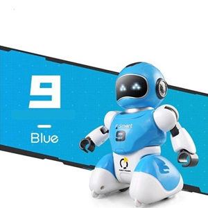 ربات اسباب بازی کنترلی فوتبالیست تک عددی آبی Smart Soccer Robot with Remote Control - Blue -اسباب بازی